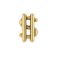 18K Gold Dental Money Dollar Sign Tooth Gems